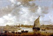 Jan van  Goyen View of Leiden from the Northeast France oil painting artist